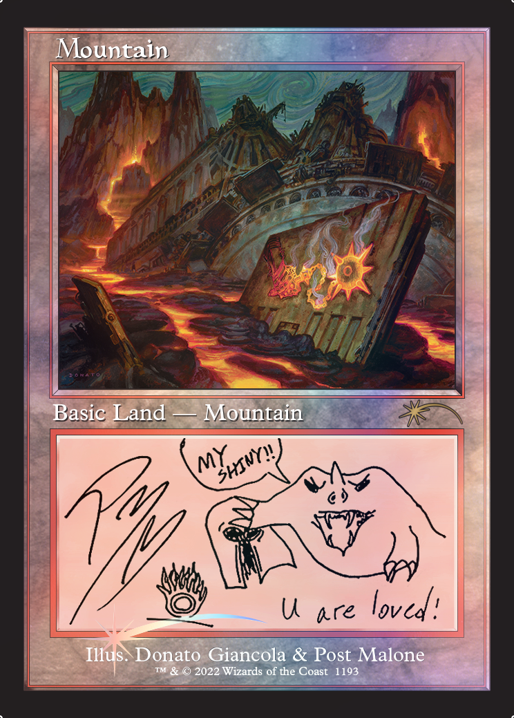 Secret Lair x Post Malone: The Lands Foil Edition – Magic Bazaar